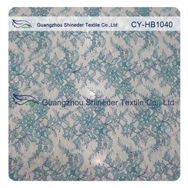 Tissu de couture coloré de robe de mariage d'équilibre de dentelle de guipure de cil fournisseur