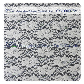 Tissu en nylon profondément balayé de coton nuptiale de dentelle pour Madame Winter Dress fournisseur