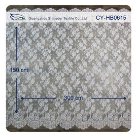 Équilibre de couture de dentelle de cil de fleur blanche pour la robe de mariage nuptiale fournisseur