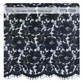 Règlage fait sur commande de tissu de dentelle de corde de robe de mariage de Thic de nylon et de coton fournisseur