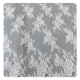 Équilibre élastique de dentelle de beau cil en nylon blanc/équilibre décoratif de dentelle fournisseur