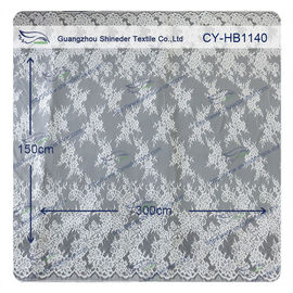 Équilibre élastique de dentelle de beau cil en nylon blanc/équilibre décoratif de dentelle fournisseur