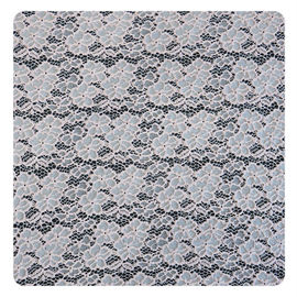 Tissu en nylon de dentelle de coton rose de fleur de mode pour des robes de mariage fournisseur